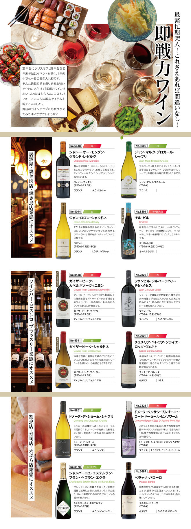 即戦力ワイン