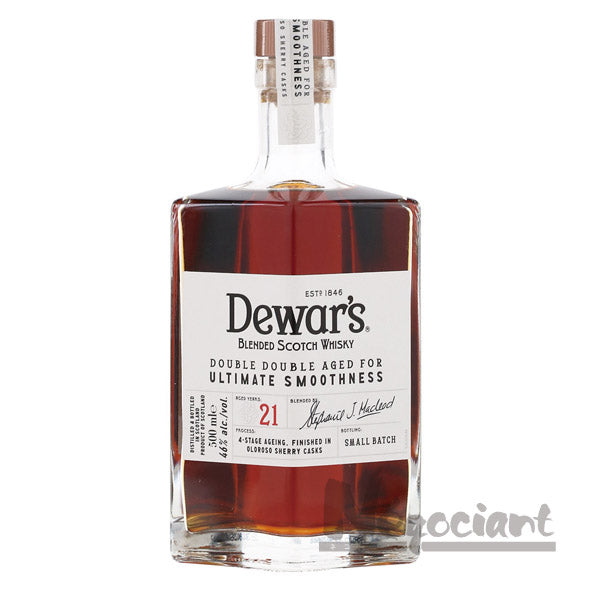 デュワーズ ダブルダブル 21年 500ml