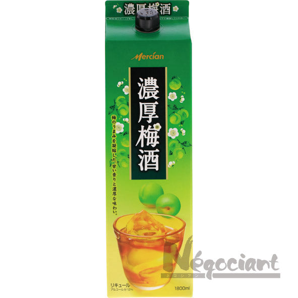 メルシャン 濃厚梅酒 1800mlパック