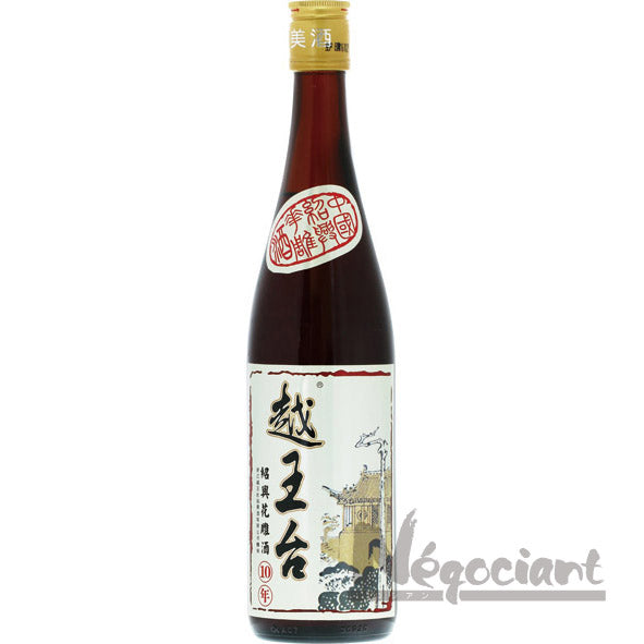 紹興酒 越王台 陳年十年 花彫酒