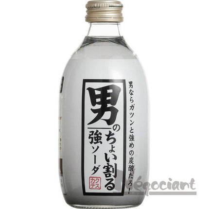 カクテス 男のちょい割る 強ソーダ 瓶 300ml(24本セット)