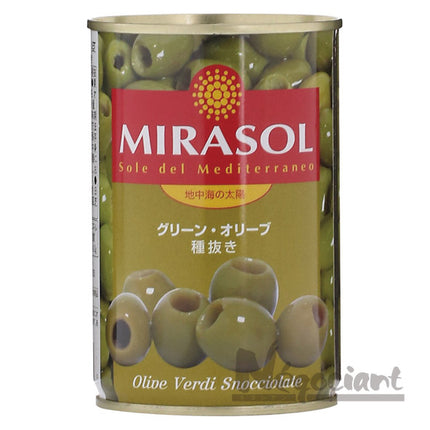 ミラソル グリーンオリーブ(種抜き) 300g(1個)