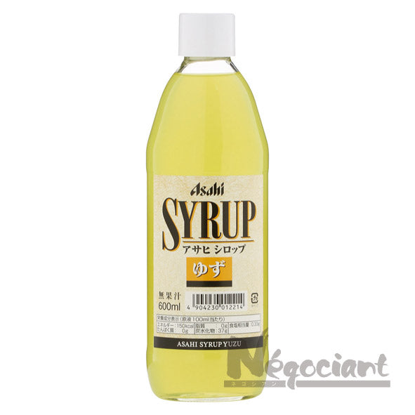 アサヒ シロップ ゆず