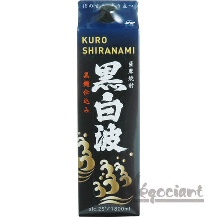 さつま白波 黒麹仕込み 25度 1800mlパック