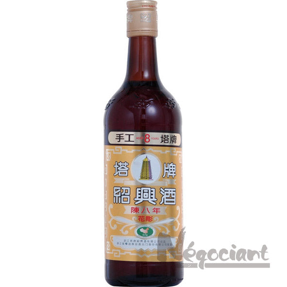 紹興酒 塔牌 花彫 陳八年 600ml