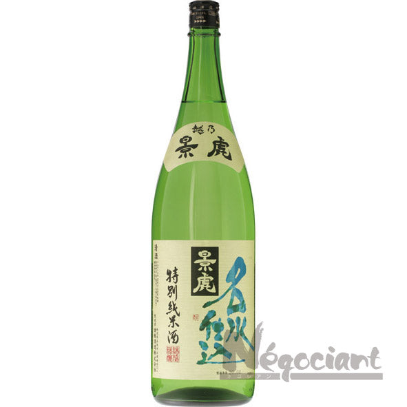 越乃景虎 名水仕込 特別純米酒 1800ml