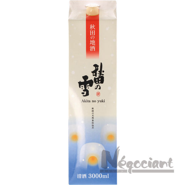 秋田の雪 3000mlパック