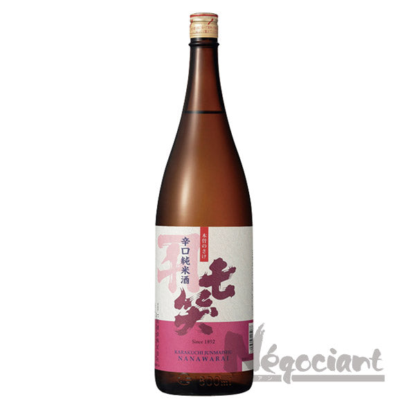 七笑 辛口純米酒 1800ml