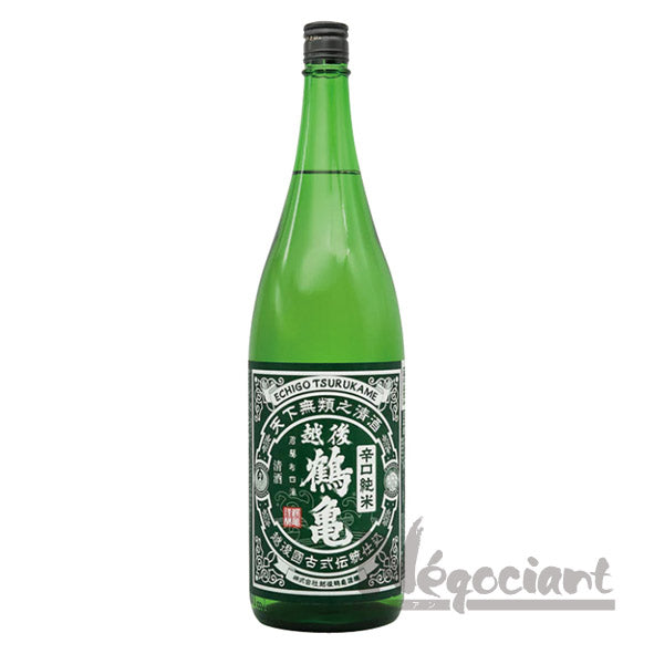 越後鶴亀 辛口純米 1800ml