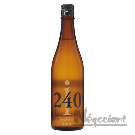 i240山廃純米大吟醸山田錦無濾過生720ml