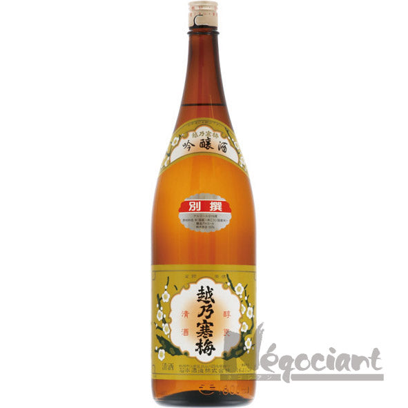 越乃寒梅 別撰吟醸 1800ml