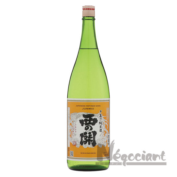 西の関 手造り純米酒 1800ml