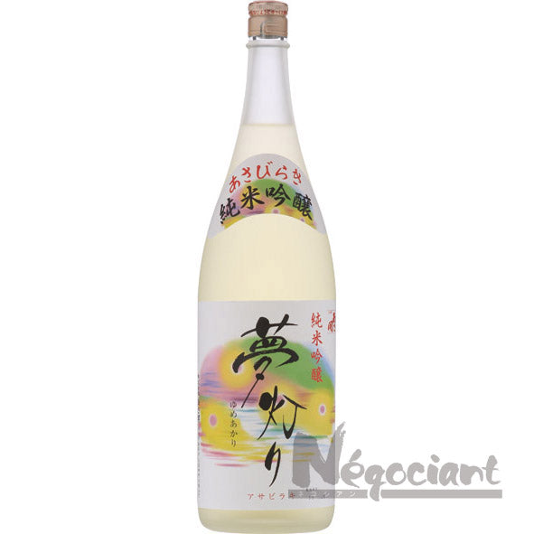 あさ開 純米吟醸 夢灯り 1800ml