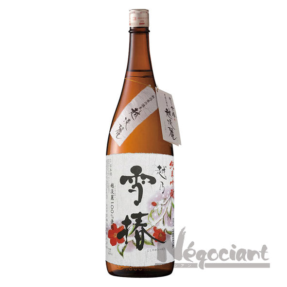 越乃雪椿越淡麗純米吟醸1800ml