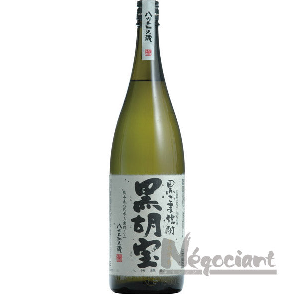 八代不知火蔵 黒ごま焼酎 黒胡宝 1800ml