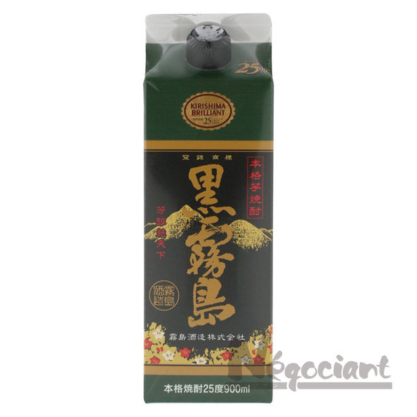 黒霧島 25度 900mlパック