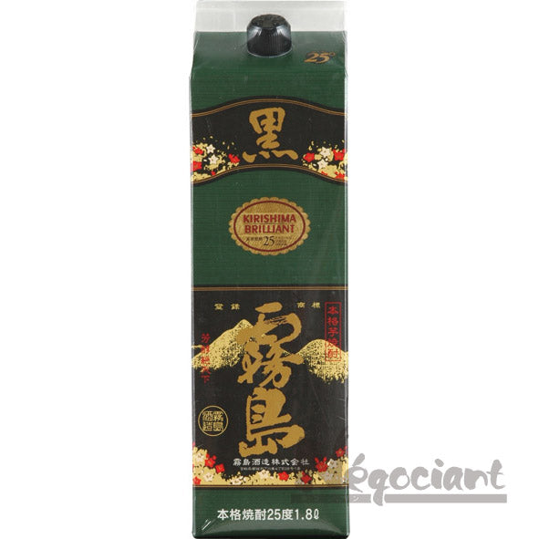 黒霧島 25度 1800mlパック