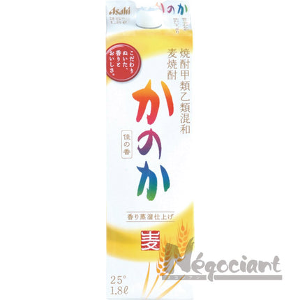 むぎ焼酎 かのか 25度 1800mlパック