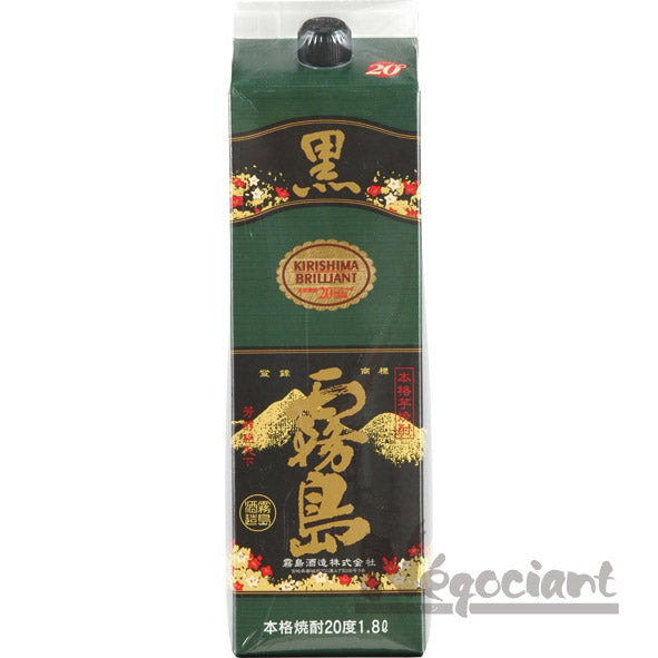 黒霧島 20度 1800mlパック