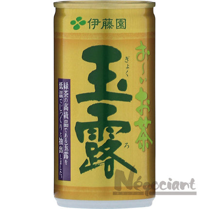 お～いお茶 玉露 缶 190g(30本入り)