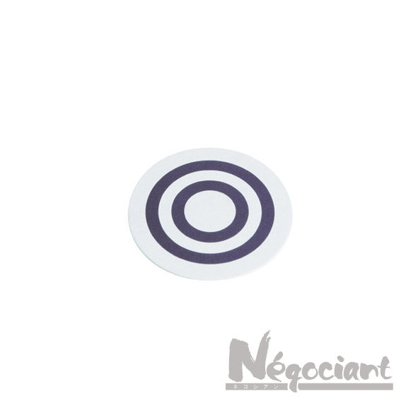 和柄コースター 丸型 蛇の目 大(100枚入り)