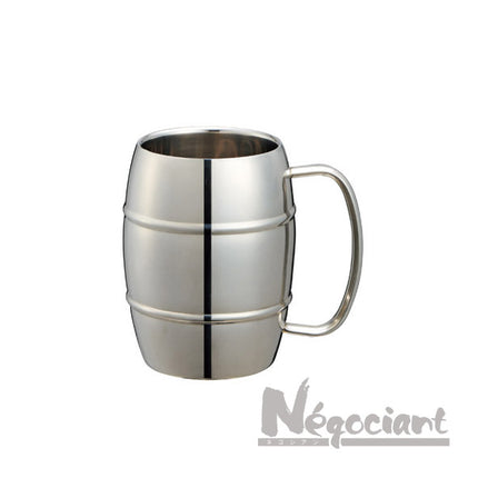 ステンレス二重ジョッキ(1個)