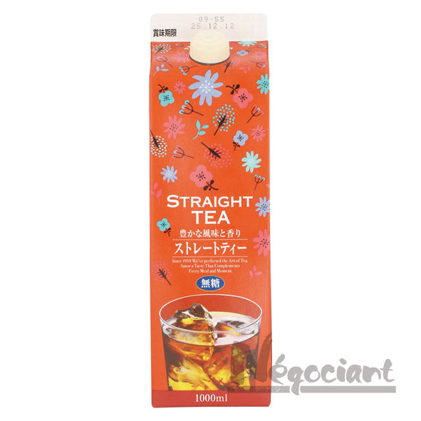 GS ストレートティー(無糖) 1Lパック