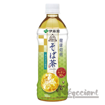 伝承の健康茶健康焙煎そば茶500ml(24本入り)