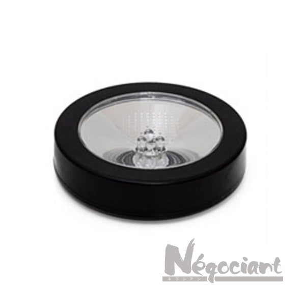 光るLEDコースター ブラック(1個)